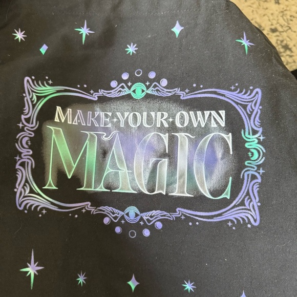 Wicked Black 'Make Your Own Magic' Tote Bag - Picture 2 of 5